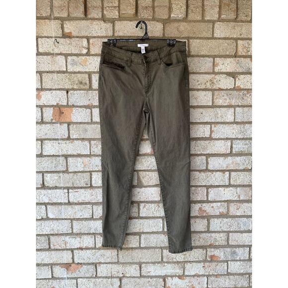 Daily Ritual Pants - Daily Ritual Pants Olive Green Size 12 Skinny